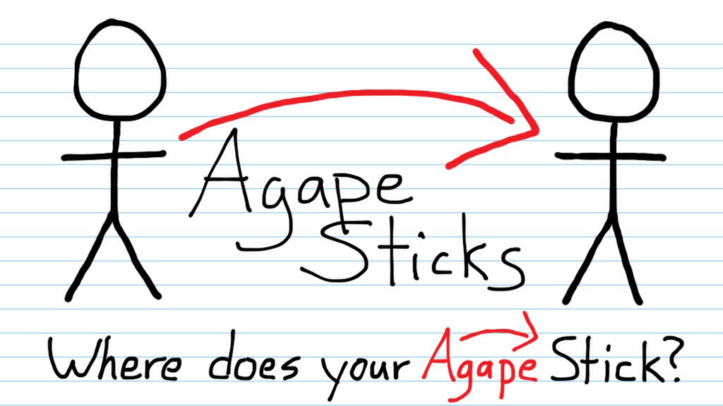 Agape Sticks Logo